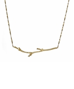 Catherine Weitzman Gold Branch Necklace