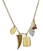 Meira T Multi Charm Necklace