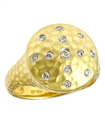 Meira T Gold Diamond Sprinkle Ring