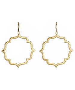 Sophia & Chloe Gold Kiss Earrings