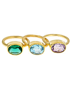Urban Posh Royal Stackable Ring Set