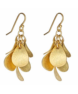 Urban Posh Gold Fleur Earrings