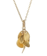 Urban Posh Gold Fleur Necklace