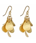 Urban Posh Gold Fleur Earrings