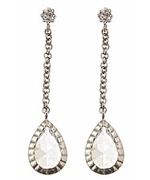 Blu Bijoux Crystal Drop Earrings