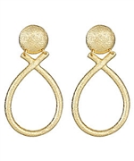 Yochi Door Knocker Earrings