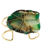 Yochi Green Aggie Cuff