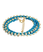 Blu Bijoux Crystal Wrap Bracelet