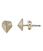 Meredith Hahn Small Shane Pointed Stud Earrings
