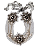 Suzanna Dai Hapsburg Necklace in Pewter