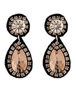 Suzanna Dai Copenhagen Earrings in Champagne