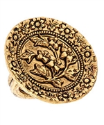 Allison Daniel Floral Disc Ring