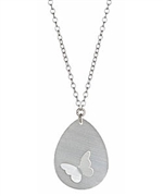 Carrie Saxl Moth Pendant Necklace