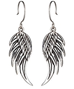 Femme Metale Angel Wings Earrings