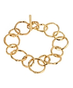 MerriJane Morrison Gold Circle Bracelet