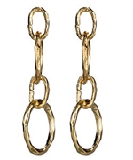 MerriJane Morrison Gold Circle Earrings