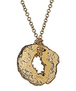 Ali NY Agate Slice Necklace