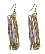 Ali NY Wrapped Crystal Earrings