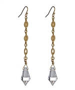 Ali NY Rosary Crystal Earrings