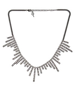 Yochi Rhinestone Starburst Necklace