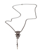 Nissa Jewelry Military Dagger Necklace
