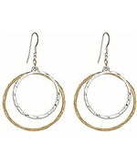 Diana Warner Double Hoop Earrings