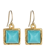 Diana Warner Turquoise Drop Earrings