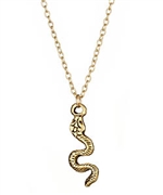 Privileged Snake Pendant Necklace