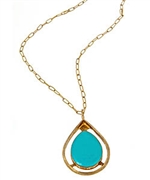 Rane Teardrop Pendant Necklace