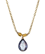 Wendy Mink Tanzanite Pendant Necklace