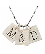 Urban Sweetpea Just the Two of us Triple-Pendant Necklace