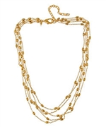 Ali NY Multi-Strand Beaded Necklace