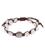 Blu Bijoux Cloud Shamballa Bracelet