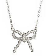 Tina Tang Bow Pendant Necklace
