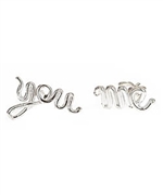 Tina Tang You & Me Stud Earrings