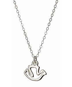 Jessica Elliot Silver Dove Necklace