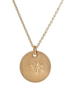 Nashelle Aquarius Charm Necklace