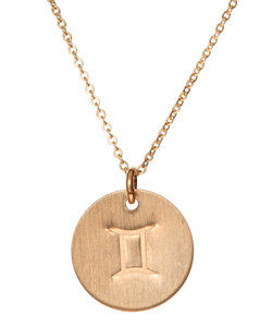 Nashelle Gemini Charm Necklace