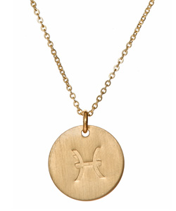 Nashelle Pisces Charm Necklace