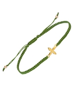 Meredith Hahn Hailey Florette Moss Macrame Bracelet