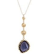 Indulgems Baby Geode Bead Necklace