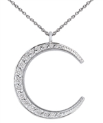 KC Designs Diamond Crescent Necklace