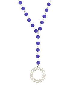 Ettika Peace & Love Rosary Chain