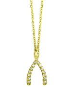 KC Designs Diamond Wishbone Necklace