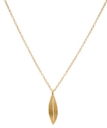 Marie Todd Modern Leaf Pendant Necklace
