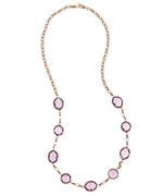 Zoe B. 14k Amethyst Necklace