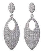 Marquise Cutout Drop Earrings