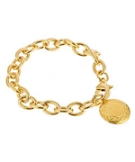Privileged Locket Charm Bracelet