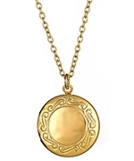 Privileged Locket Charm Necklace