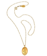 Satya Jewelry Green Tara Necklace 